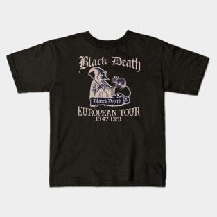 Black Death european 1347-1351 Kids T-Shirt